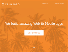 Tablet Screenshot of cenango.com